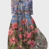 Рокля С Небесен Мотив