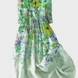 Рокля С Акварелен Принт