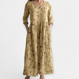 Рокля С V-образно Деколте