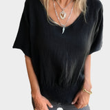 Лятна Тениска Мека Материя