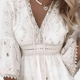 Дантелена Лятна Мини Рокля