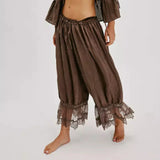 Панталони с Дантела из Лен