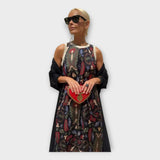 Макси Рокля Изразени Узори