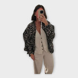 Сако с Узорна Повърхност