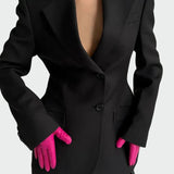 Сако Строг Фасон Гладък