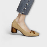 Високи Токчета Тънка Кожа