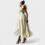 Рокля с Набрани Детайли