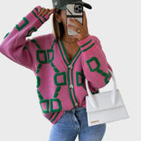 Плетен Жилет Гео Узор