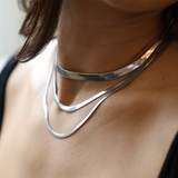 Огърлица Змия Метал Сплави