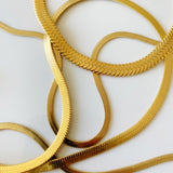 Огърлица Змия Метал Сплави