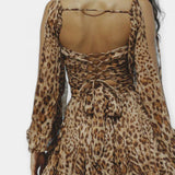 Рокля С Балонни Ръкави