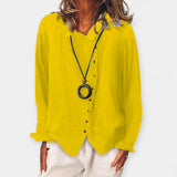 Риза Лен Памук Смес