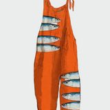 Комбинезон Рибен Узор Ярък