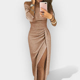 Рокля със Стилен Разрез