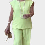 Комплект С Сатен Панталони