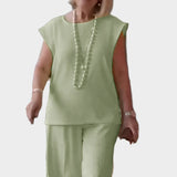 Комплект С Сатен Панталони