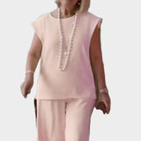 Комплект С Сатен Панталони