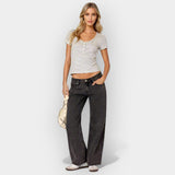 Дънки Ниска Талия Кройка