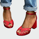 Сандали Сребърни с Резба