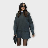 Комплект Блуза Пола Вълна