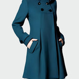 Палто с Качулка и Яка