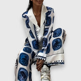 Комплект С Абстрактен Принт