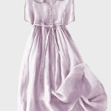 Рокля С Тънък Пояс