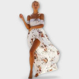 Рокля Без Презрамки Принт