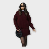 Комплект Блуза Пола Вълна