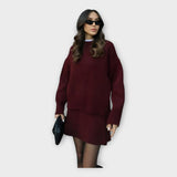 Комплект Блуза Пола Вълна