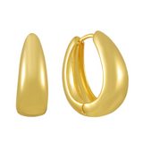 Обици С Кристали Контури