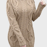 Пуловер С Висока Яка