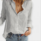 Блуза Ленена Контур Детайл