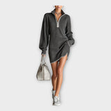 Плетена Рокля Лен Свободна