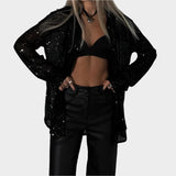 Блуза Пайети за Парти