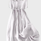 Рокля С Тънък Пояс