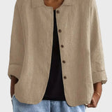 Блуза Ленена С Копчета