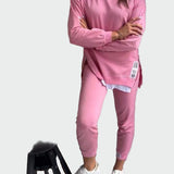 Комплект С Двуцветна Кройка