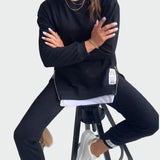 Комплект С Двуцветна Кройка