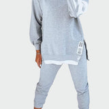 Комплект С Двуцветна Кройка