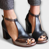 Дамски Кожени Сандали