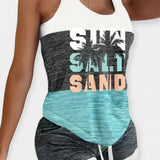 Летен Комплект Палми Принт