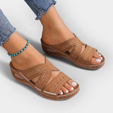 Сандали Със Кожени Стелки