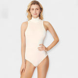 Боди С Висока Яка