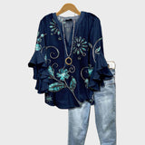 Блуза С Разхлабена Кройка