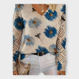 Пуловер с Чипков Детайл