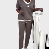 Топ с Вобразно Деколте