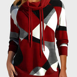 Плетена Суитка с Принтом