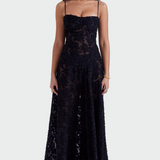 Дълга Рокля Флорален Принт