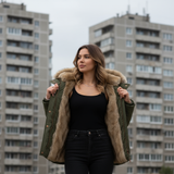 Милена - Зимен Палто с Козина